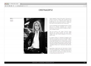 Cristina Ortiz Website